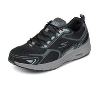 Skechers mens Go Run Consistent - Performance Running & Walking Shoe Sneaker Black/Grey 9.5 X-Wide US