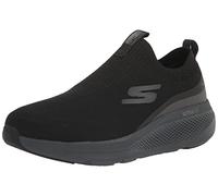Skechers Men's GOrun Elevate-Athletic Slip-on Workout Running Shoe Sneaker with Cushioning, Black, 12 UK