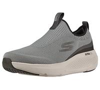 Skechers Men's GOrun Elevate-Slip On Performance Athletic Running & Walking Shoe Running, Grey/Black, 13