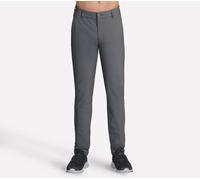 Skechers Men's GoStretch Ultra Performance Pant Classic in Black/Charcoal, Size 40 | Nylon/Spandex