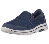 Skechers Men's Gowalk 5 Apprize-Double Gore Slip on Performance Walking Shoe Sneaker, Navy 2, 12 Wide