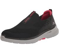 Skechers Men's Gowalk 6-Stretch Fit Slip-On Athletic Performance Walking Shoe, Black, 6 X-Wide UK