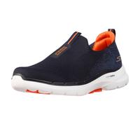 Skechers Men's Gowalk 6-Stretch Fit Slip-On Athletic Performance Walking Shoe Navy/Orange 10