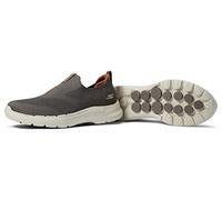 Skechers Men's Gowalk 6-Stretch Fit Slip-On Athletic Performance Walking Shoe Sneaker, Taupe, 9 UK