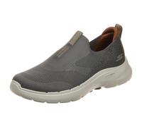 Skechers Men's Gowalk 6-Stretch Fit Slip-On Athletic Performance Walking Shoe Taupe 12.5
