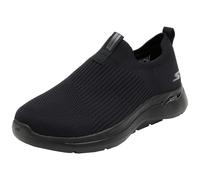 Skechers Men's Gowalk Arch Fit-stretchfit Athletic Slip-on Casual Loafer Walking Shoe Sneaker Black 9 X-Wide