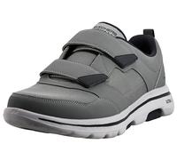 Skechers Men's Gowalk - Athletic Hook and Loop Walking Shoes, Charcoal/Grey, 11 X-Wide