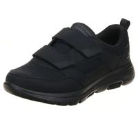 Skechers Men's Gowalk-Athletic Hook and Loop Walking Shoes | Two Strap Sneakers | Air-Cooled Foam, Black, 6.5 UK X-Wide