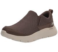 Skechers Men's Gowalk Flex-Athletic Slip-on Casual Loafer Walking Shoes with Air Cooled Foam Trainers, Khaki Textile, 9.5 UK