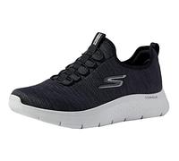 Skechers Men's Gowalk Flex Chaussures de Marche Décontractées À Enfiler avec Mousse Refroidie À L'air Sneaker, Black White 2, 10.5 UK