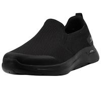 Skechers Men's Gowalk Flex Hands Free Slip ins Athletic Slip-On Casual Walking Shoe, Black/Grey, 8.5