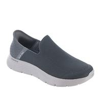Skechers Men's Gowalk Flex Hands Free Slip ins Athletic Slip-On Casual Walking Shoe, Dark Gray, 8 UK X-Wide