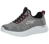 Skechers Men's Gowalk Flex-Pattini Sportivi Con Scarpe Da Ginnastica in Schiuma Raffreddata Ad Aria Sneaker, White Black 2, 10.5 UK