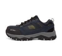 Skechers Men's Greetah Trainers - Navy Suede & Textile, Composite Toe, UK 10