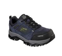 (9 UK, Navy) Skechers Mens Greetah Workwear Composite Toe Shoe