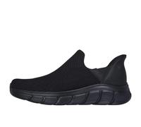 Skechers Men's Hands-Free Slip-ins BOBS B Flex Resilient Edge Sneaker, Black Textile, 8 UK