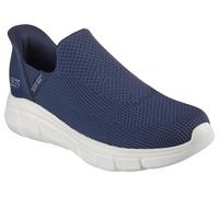 Skechers Men's Hands-Free Slip-ins BOBS B Flex Resilient Edge Sneaker, Navy Textile, 8 UK