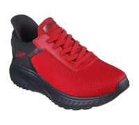 Skechers Men's Hands Free Slip-ins Bobs Squad Chaos-Balanced Edge Sneaker, Red, 8 UK