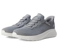 Skechers Men's Hands Free Slip-ins Bobs Squad Chaos-Daily Hype Sneaker, Grey, 6.5 UK Wide