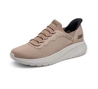 Skechers Men's Hands Free Slip-ins Bobs Squad Chaos-Daily Hype Sneaker, Tan, 9 UK