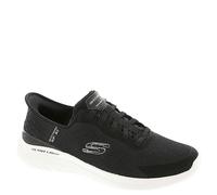 Skechers Men's Hands-Free Slip-ins Bounder 2.0 EMERGED Sneaker, Black Mesh/Synthetic, 9 UK