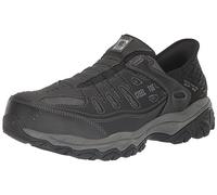 Skechers Men's Hands Free Slip-ins Cankton-Faison St Industrial Shoe, Black, 13 UK Wide