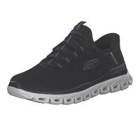 Skechers Slip In Glide Mens BLK Black Mens trainers 233010 in a Plain Textile in Size 12