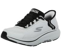 Skechers Men's Hands Free Slip-ins Go Run Consistent 2.0 Empower Sneaker, White Black, 7.5 UK