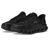 Skechers Men's Hands Free Slip-ins Go Walk Glide-Step 2.0-Zac Sneaker, Black/Black, 8 UK X-Wide