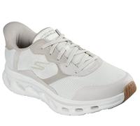 Skechers Men's Hands Free Slip-ins Go Walk Glide-Step 2.0-Zac Sneaker, Cream White, 12 UK