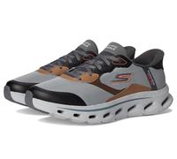 Skechers Men's Hands Free Slip-ins Go Walk Glide-Step 2.0-Zac Sneaker, Grey, 8.5 UK X-Wide