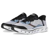 Skechers Men's Hands Free Slip-ins Go Walk Glide-Step 2.0-Zac Sneaker, White/Black, 8.5