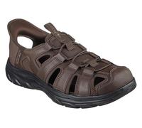 Skechers Men's Slip-ins: Revolted - Vartan Sandals in Chocolate, Size 11 | Synthetic/Textile/Leather