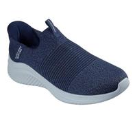 Skechers Men's Hands-Free Ultra Flex 3.0 - Nezzo Slip-in Trainers, Navy Blue, 8 UK Wide
