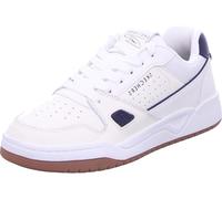 Skechers Men's Koopa Harry Kane Court Sneaker, White Leather, Suede/Navy Trim, 12 UK