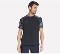 Skechers Men's Harry Kane GO DRI Charge Drift T-Shirt in Dark Charcoal, Size 3XL | Polyester
