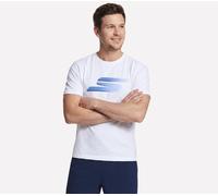 Skechers Men's Harry Kane Icon Graphic Tee in White, Size Large | Cotton