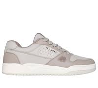 Skechers Men's Harry Kane - Off Pitch Collection: Koopa - Harry Kane Court Sneaker in Stone, Size 6 | Leather/Synthetic/Textile