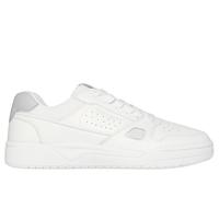 Skechers Men's Harry Kane - Off Pitch Collection: Koopa - Harry Kane Court Sneaker in White, Size 9 | Leather/Synthetic/Textile