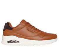 Skechers Men's Harry Kane - Off Pitch Collection: UNO - Harry Kane Air Sneaker in Chestnut, Size 9.5 | Synthetic/Leather/Textile