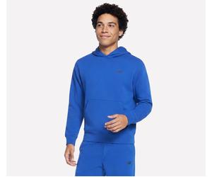 Skechers Men's Harry Kane SKECHCLOUD Elevate Hoodie in Blue, Size 2XL | Polyester/Modal/Modal