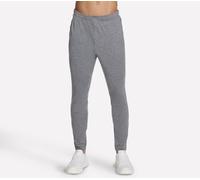 Skechers Men's Harry Kane Training Pant in Light Gray, Size Large | Polyester/Clear Spandex