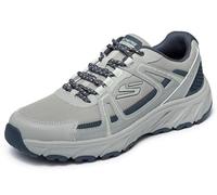 Skechers Men's Hillcrest 2.0 Sabbaday Falls Sneaker, Light Gray Synthetic/Textile/Trim, 8.5 UK