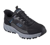 Skechers Men's Slip-On Sneakers Hillcrest 2.0 Black Synthetic/Textile/Trim UK 12