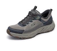 Skechers Men's Hillcrest 2.0 Sneaker, Dark Taupe Synthetic/Textile/Trim, 9.5 UK