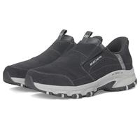 Skechers Mens Hillcrest Cedar Root Hands Free Slip-in, Charcoal, 12