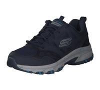 Skechers Men's Hillcrest Sneaker, Navy Leather Mesh Synthetic Trim, 10.5 UK