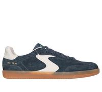 Skechers Men's Hotshot Azir Sneaker, Charcoal Pig Suede/Trim, 12 UK