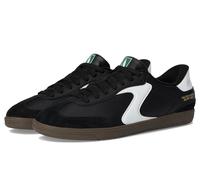 Skechers Men's Hotshot Relegate Sneaker, Black Duraleather/Suede/White Trim, 9.5 UK