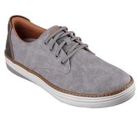 Skechers Men's Hyland Ratner Casual Shoes, Taupe Canvas, 6 UK